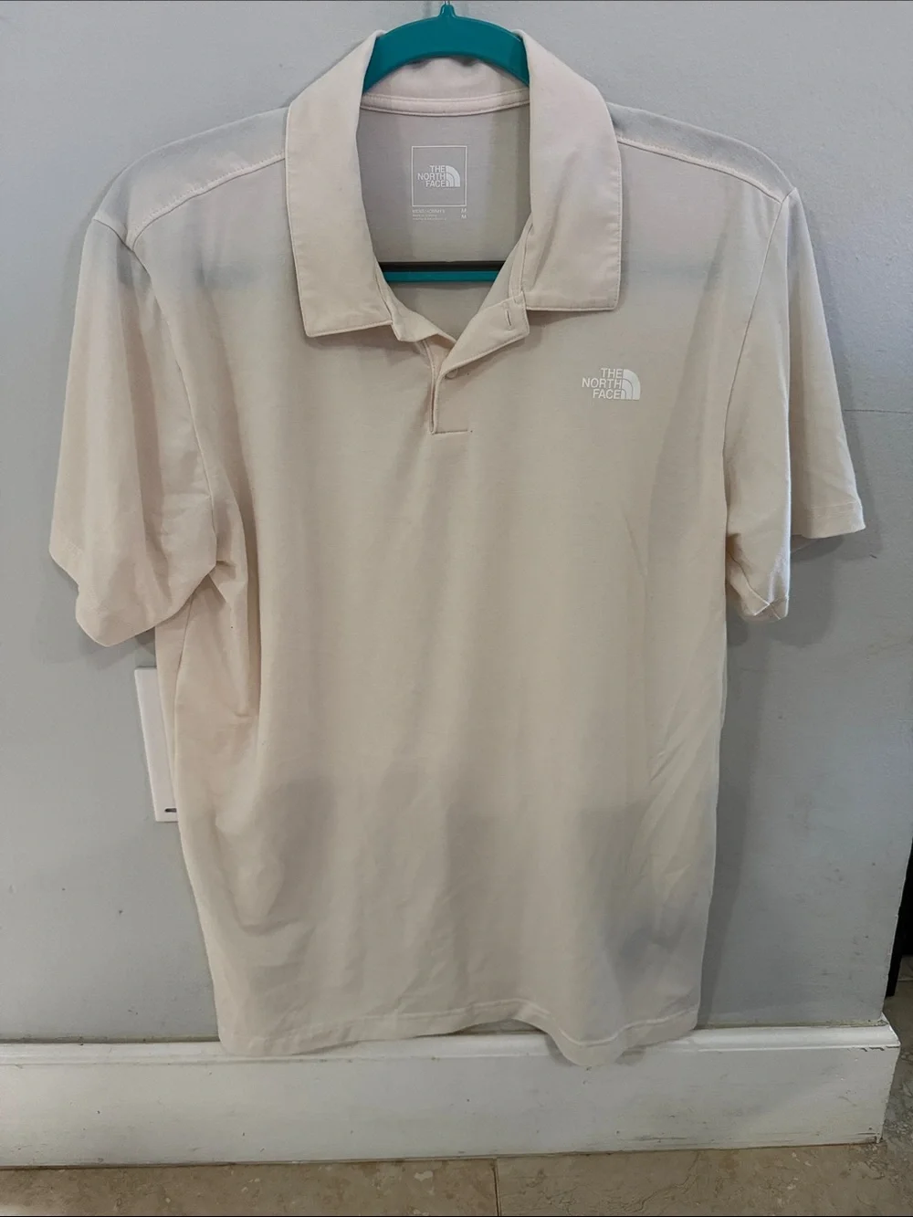 The North Face Men’s Light Beige Polo Shirt
